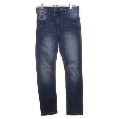 Jeans (Blå) från Lab Industries by KappAhl Bomull, Elastan, Polyester