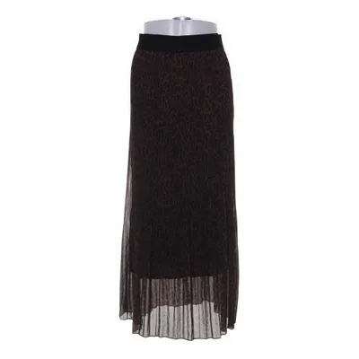 Jupe longue (Marron, Noir) de 12 Naiz Collection Élasthane, Polyester, Viscose