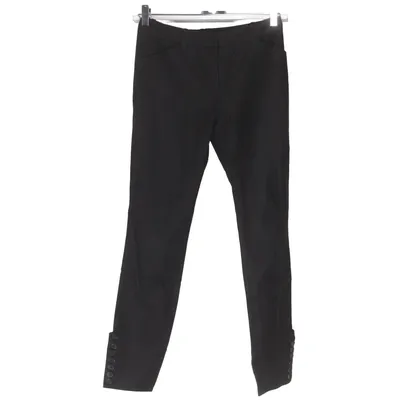 Pantalon de costume (Noir) de Barbara Bui Coton, Élasthane