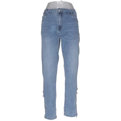 Spijkerbroek (Blauw) van Monday Katoen, Elastaan, Polyester