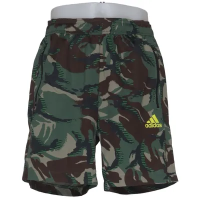Trainingsshorts (Groen, Bruin, Meerkleurig) van Adidas Gerecycled polyester