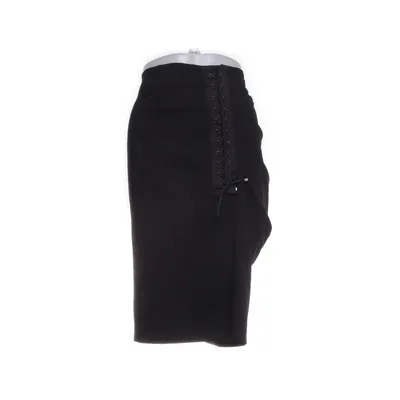 Kjol (Svart) från Sportmax Ull, Elastan, Bomull, Nylon, Silke
