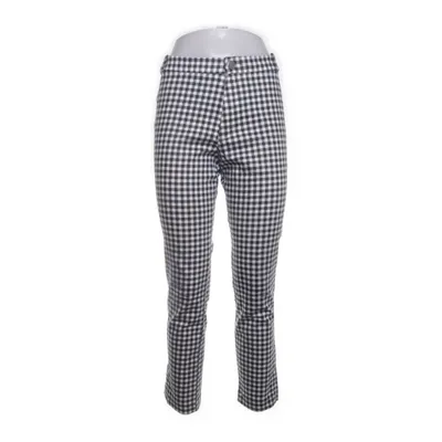 Pants (Blue, White) from Mango Cotton, Elastane, Polyester