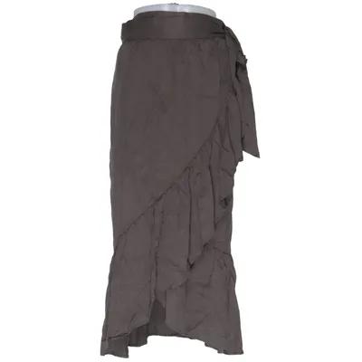 Jupe portefeuille (Marron) de 2NDDAY Tencel