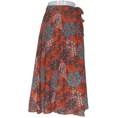 Omlottkjol (Orange, Flerfärgad) från Indiska Polyester