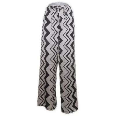 Pants (Black, White) from Lacati Cotton, Elastane