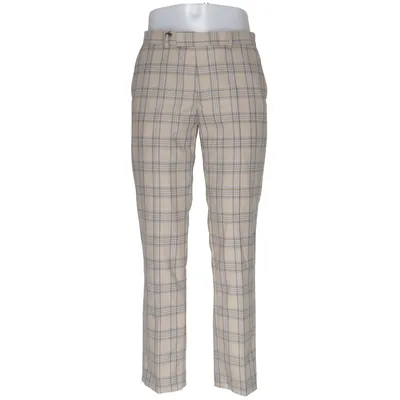 Pantalon de costume (Beige, Gris) de Harry Brown Élasthane, Polyester, Viscose