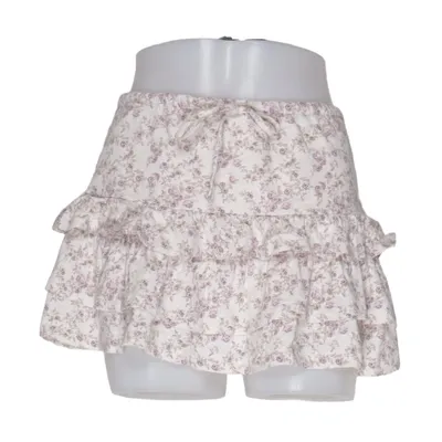 Jupe (Blanc, Violet, Multicolore) de Gina Tricot Coton