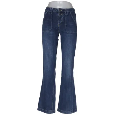 Jeans (Blå) från Place du Jour Bomull, Elastan