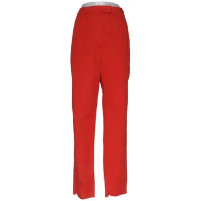 Kostuumbroek (Rood) van MaxMara Studio Katoen, Elastaan