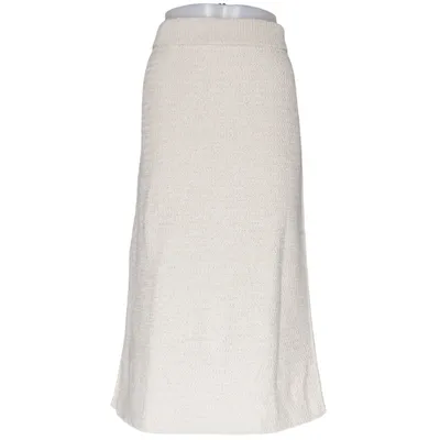 Maxi skirt (Beige) from H&M Premium Quality Cotton, Silk, Polyester