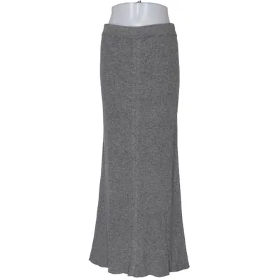 Maxi skirt (Gray) from Pierre Cavallo Polyamide, Wool