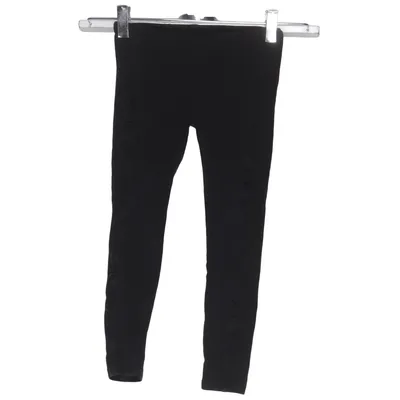 Legging (Noir) de Skill Coton, Élasthane