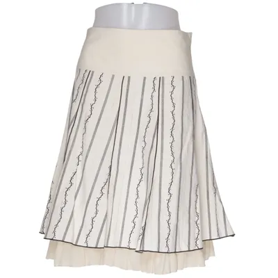 Jupe (Blanc, Beige) de Mango