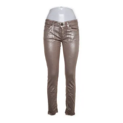 Broek (Beige, Goud) van Drykorn for Beautiful People Katoen, Elastaan, Lyocell, Modal