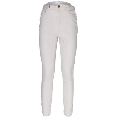 Spijkerbroek (Beige) van George Katoen, Elastaan, Polyester, Viscose