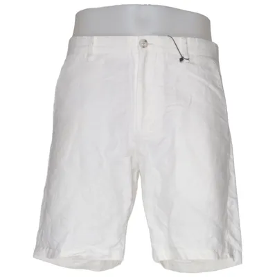 Shorts (Hvid) fra Riley Bomuld, Linned