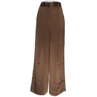 Palazzobyxor (Brun) från Lilysilk Silke