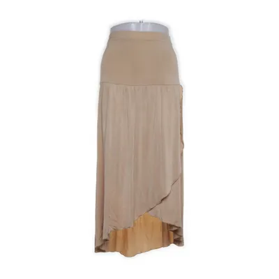 Maxi skirt (Beige) from Ricarda M Acetate, Elastane