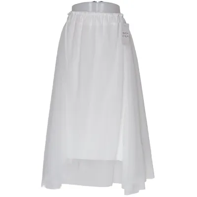 Tule rok (Wit) van Moda Italia Katoen, Elastaan, Polyester