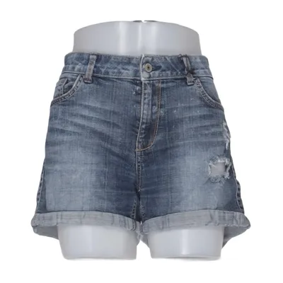 Denim shorts (Blue) from Denim by Lindex Cotton, Elastane