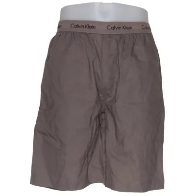 Pyjamasshorts (Brun) från Calvin Klein Sleepwear Bomull, Linne