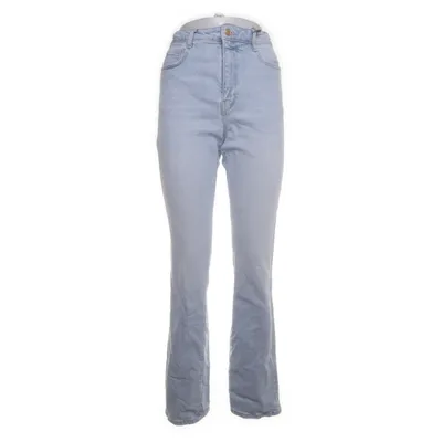 Spijkerbroek (Blauw) van Zara Denim Katoen, Elastaan