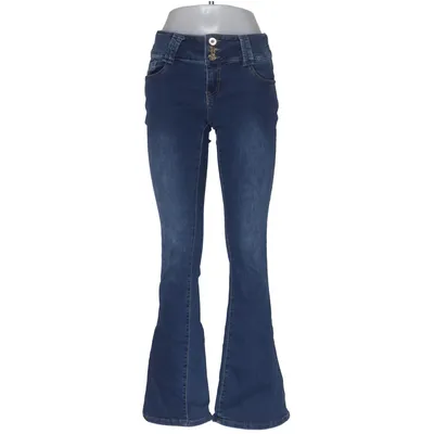 Jeans (Blå) fra Girl Vivi Bomuld, Elastan, Polyester