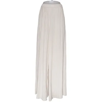 Pantalon patte d'éléphant (Beige) de Zara Polyester