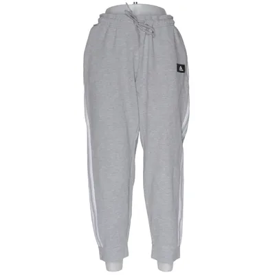 Joggingbroek (Grijs, Wit) van Adidas Gerecycled katoen, Gerecycled polyester