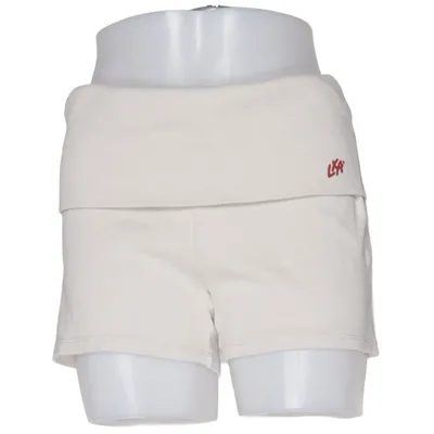 Short de jogging (Beige) de LXA Coton, Élasthane