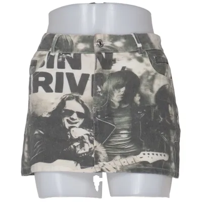 Jeansshorts (Grå, Vit, Svart) från Edikted Bomull