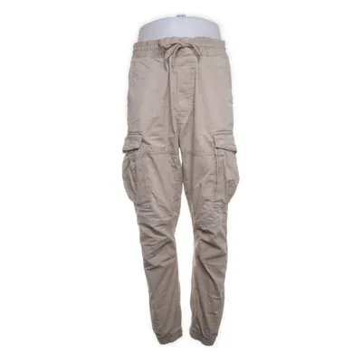 Cargo broek (Beige) van H&M Katoen, Elastaan