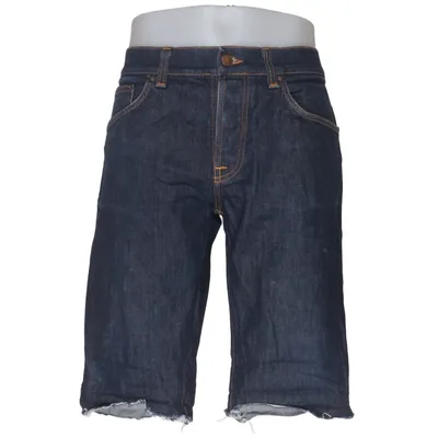 Jeansshorts (Blå) från Nudie Jeans Elastan, Ekologisk bomull