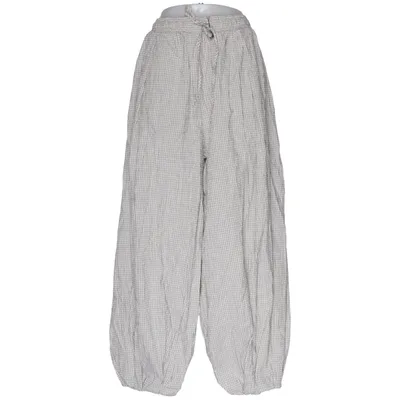 Byxor (Beige, Svart) från Pull & Bear Bomull, Elastan, Viskos
