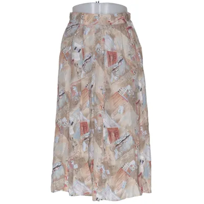 Nederdel (Beige, Flerfarvet) fra MalliMari Viscose