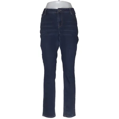 Jeans (Blå) från Zero Bomull, Elastan, Polyester, Viskos