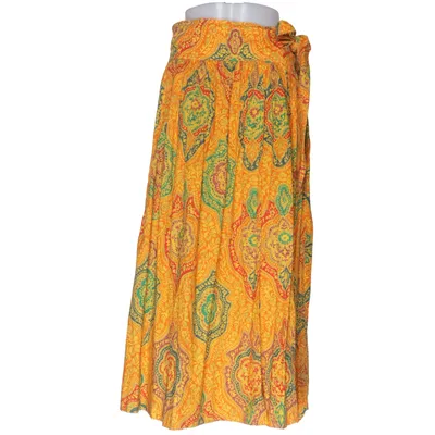 Maxi skirt (Yellow, Green, Red) from Escada by Margaretha Ley Cotton
