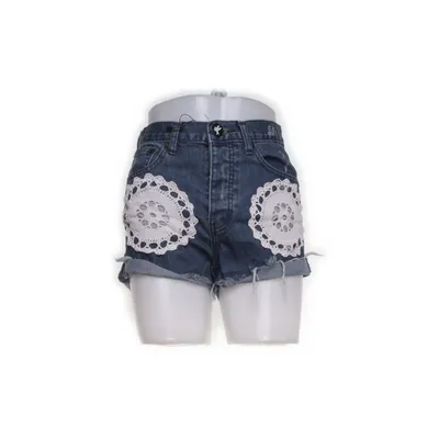 Denim shorts (Blue) from One Teaspoon Cotton