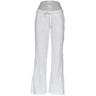 Pants (White) from Roxy Linen, Viscose