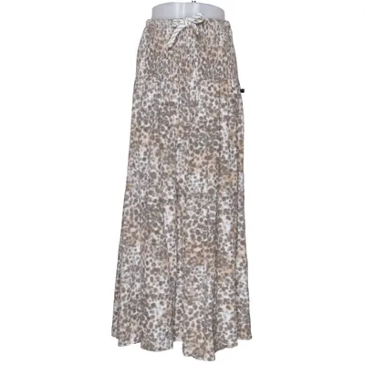 Långkjol (Grå, Beige, Flerfärgad) från 10 Days Ekologisk bomull