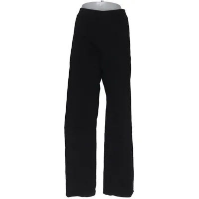 Pantalon patte d'éléphant (Noir) de UVR connected Coton, Lin, Polyester, Viscose, Laine