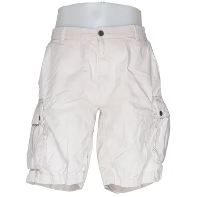 Cargo shorts (Beige) from Dressmann Cotton, Elastane, Polyester