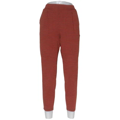 Broek (Rood, Zwart) van Ichi Elastaan, Polyester, Viscose