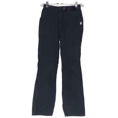 Cargo broek (Zwart) van Playboy Katoen, Polyester