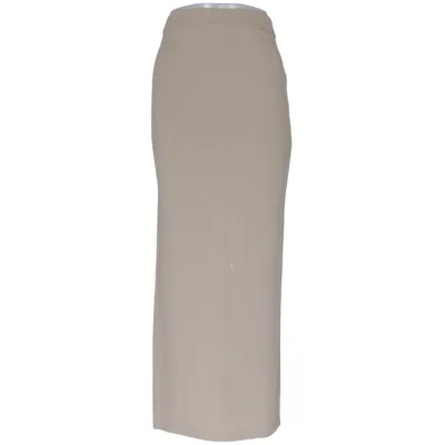 Jupe longue (Beige) de Kos Acrylique, Laine