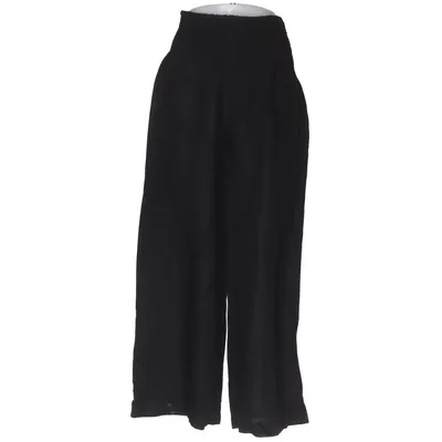 Pantalon patte d'éléphant (Noir) de KappAhl Lin, Viscose