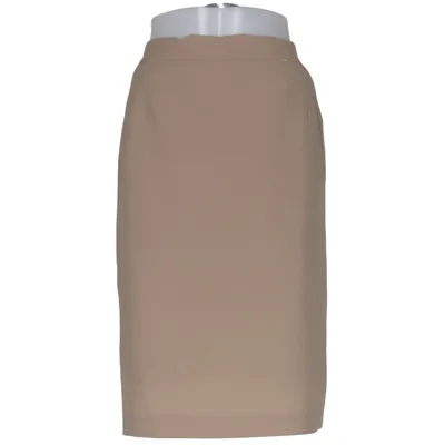 Kjol (Beige) från Stretch Elastan, Polyester, Viskos, Ull