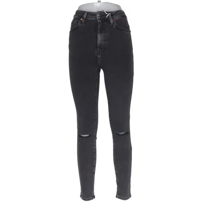 Jeans (Grå) från Never Denim by Bik Bok Bomull, Elastan, Polyester