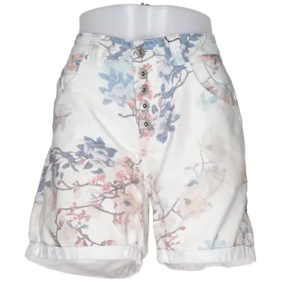Shorts (Hvid, Flerfarvet) fra Place du Jour Bomuld, Elastan